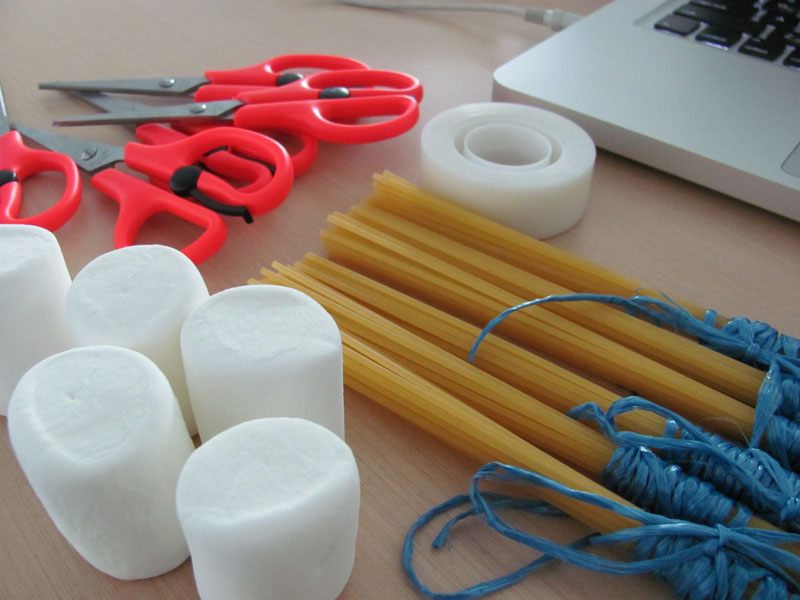 The Marshmallow Challenge kit